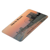 マートルビーチフレキシマグネット マグネット (左側)