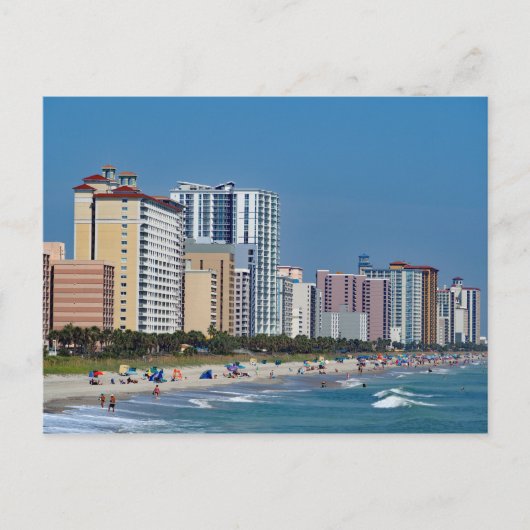 マートルビーチホテルズ写真 ポストカード (正面)