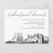 マートルビーチリハーサル招待状エンクロージャカード エンクロージャーカード (正面)