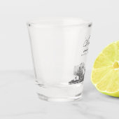 マートルビーチ結婚式好意応援ショットグラス ショットグラス (左)