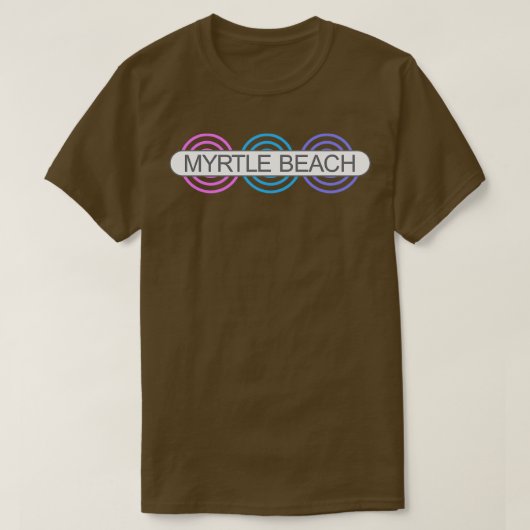 マートルビーチ9 Tシャツ (デザイン正面)