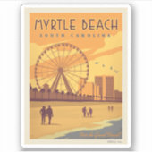 マートルビーチ | サウスカロライナ シール (正面)