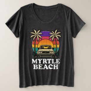マートルビーチ プラスサイズTシャツ