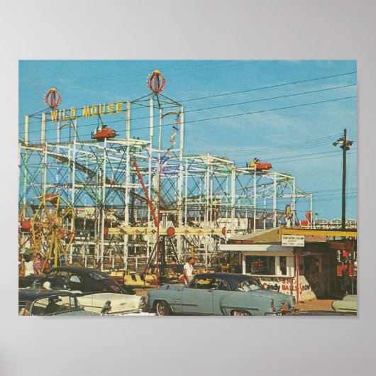 マートルビーチ、SC to 1960s ~ゲイドルフィンパーク ポスター (正面)