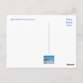 マートルビーチSCポストカード ポストカード (裏面)