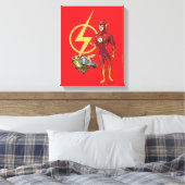 マートンとフラッシュ キャンバスプリント (インサイチュ (寝室))