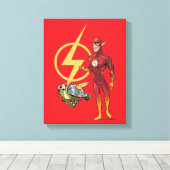 マートンとフラッシュ キャンバスプリント (インサイチュ (ウッドフロア))