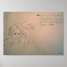 マーニーがポスターを貼った時