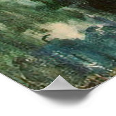 マーネ・ポールの銀行のセザンヌ・ポスター ポスター (角)