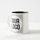 マーパーソナライズされたチのロゴ ツートーンマグカップ (正面左)
