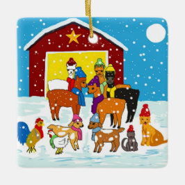 マービンからミッテンズクリスマスホリデーオーナメント セラミックオーナメント