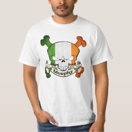 マーフィアイリッシュスカル Tシャツ