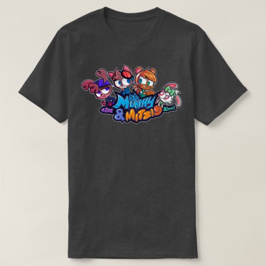 マーフィアンプミッツィメインキャスト Tシャツ (デザイン正面)