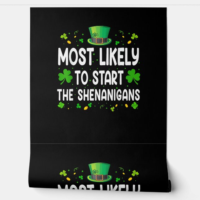 マーフィシャツハウスオブシェナニガンSt patricks day 壁紙 (ほどく)