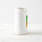 マーフィーのアイルランド家族のHERALDIC盾および頂上 ビールジョッキ (中央)