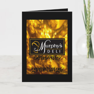 マーフィーのデリカテッセンのホリデーカード シーズンカード