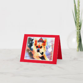 マーフィーのポートレートホリデーノートカード シーズンカード