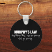 マーフィーの法則 キーホルダー (正面)