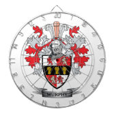 マーフィーの紋章付き外衣 ダーツボード (正面)