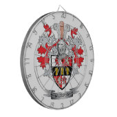 マーフィーの紋章付き外衣 ダーツボード (正面左)