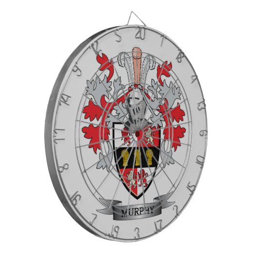 マーフィーの紋章付き外衣 ダーツボード (正面左)