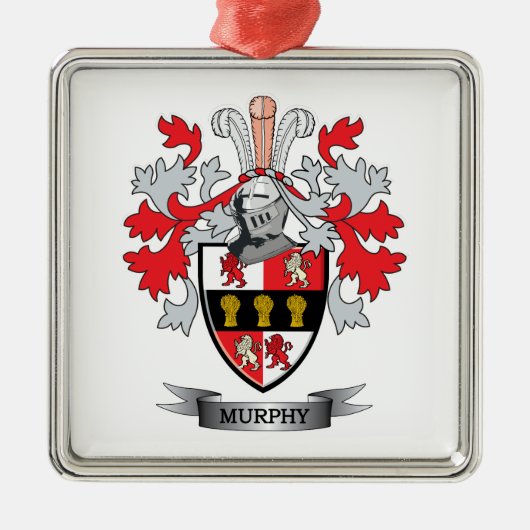 マーフィーの紋章付き外衣 メタルオーナメント (正面)