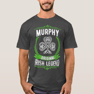 マーフィー名St patricks dayアイリッシュ・レジェンド Tシャツ