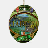 マーフィー家族の旗 セラミックオーナメント (右)