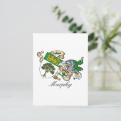 マーフィー家紋 ポストカード (スタンド正面)