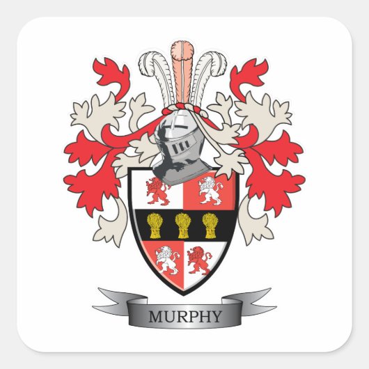 マーフィー・コート・オブ・アームズ スクエアシール (正面)