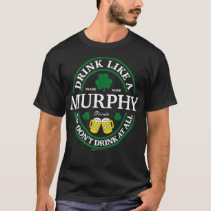 マーフィー・シャムロック・St patricks day Tシャツ