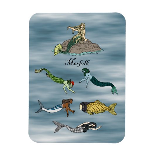 マーフォーク マグネット (縦)