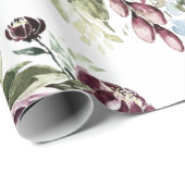 マーブとオリーブのヴィンテージ フラワー ラッピング ペーパー (ロールコーナー)