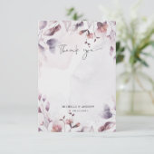 マーブの秋の紅葉写真ありがとうカード サンキューカード (スタンド正面)