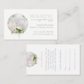 マーブホリスティックルムーン&グリーンリー 予約カード (正面/裏面)