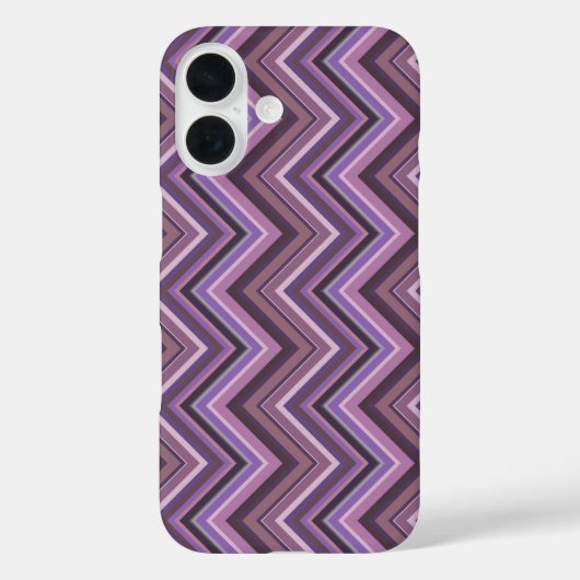 マーブルのジグザグストライプ Case-Mate iPhoneケース (裏面)