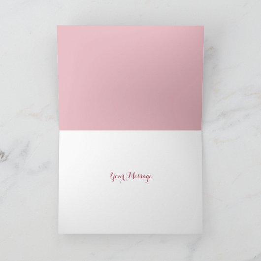 マーブルの花柄 モチーフ ありがとう どんな場面にも使えるカード サンキューカード (内部)