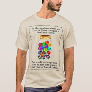 マーブルを発見(デジタルペインティング) Tシャツ