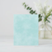 マーブルアクアまたはティール（緑がかった色）フォグ紙 (スタンド正面)