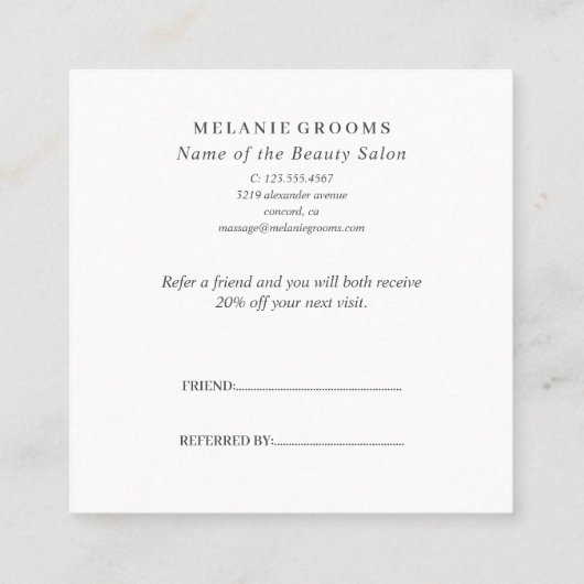 マーブルアンドパープルグリッターグラデーショングラムシック 紹介カード (裏面)