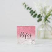 マーブルアンドピンクグリッターグラデーショングラムシック 紹介カード (スタンド正面)