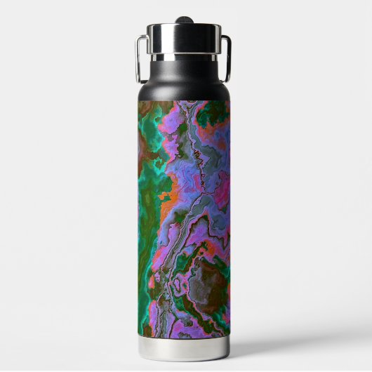 マーブルウォーターボトルを酸っぱい ウォーターボトル (正面)