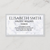 マーブルエレガントウェルネス&コーチングプロフェッショナル 名刺 (裏面)