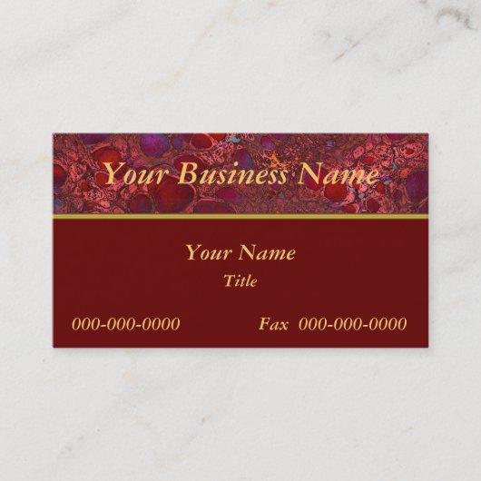 マーブルエレガント名刺 名刺 (正面)