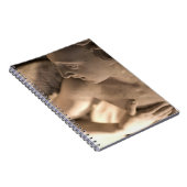 マーブルエンジェル彫刻プリント ノートブック (右側)