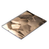 マーブルエンジェル彫刻プリント ノートブック (左側)