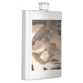 マーブルエンジェル彫刻プリント フラスク (右)