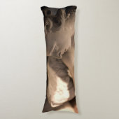 マーブルエンジェル彫刻プリント ボディピロー (正面縦)