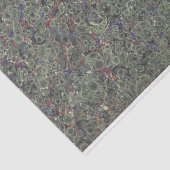 マーブルエンド紙グリーン 薄葉紙 (詳細)