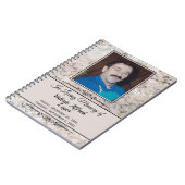 マーブルカスタムメモリアル記念キープサーク ノートブック (左側)